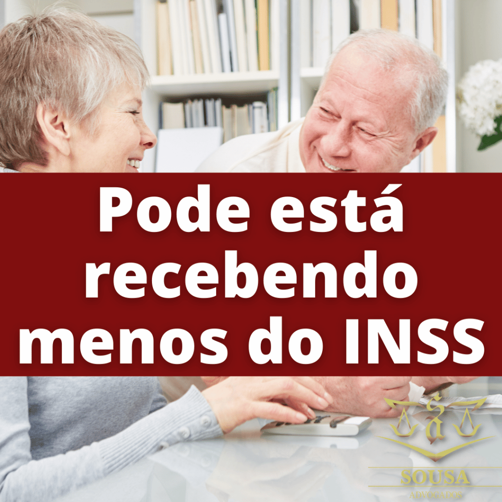 pode está recebendo menos do INSS