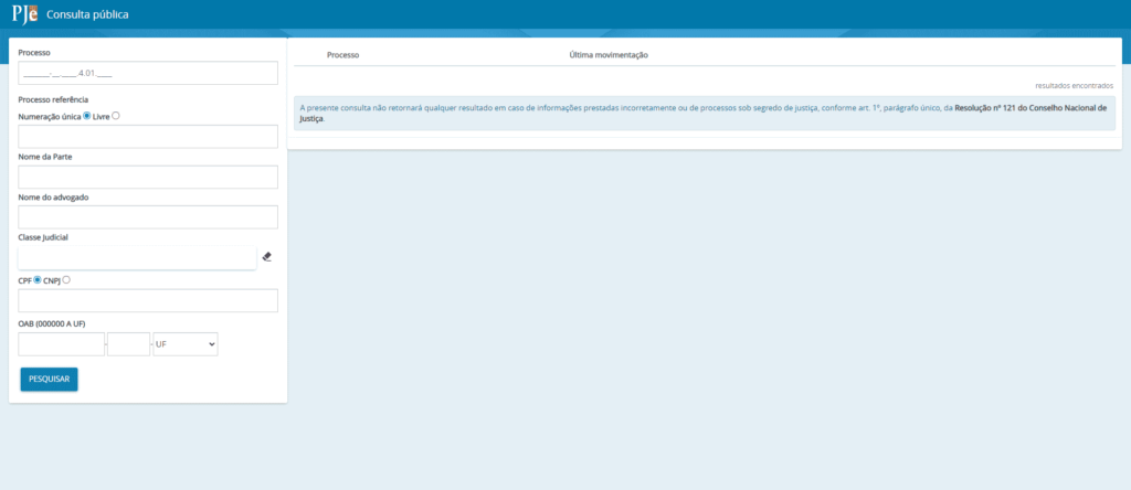 Como consultar processo previdenciário na justiça