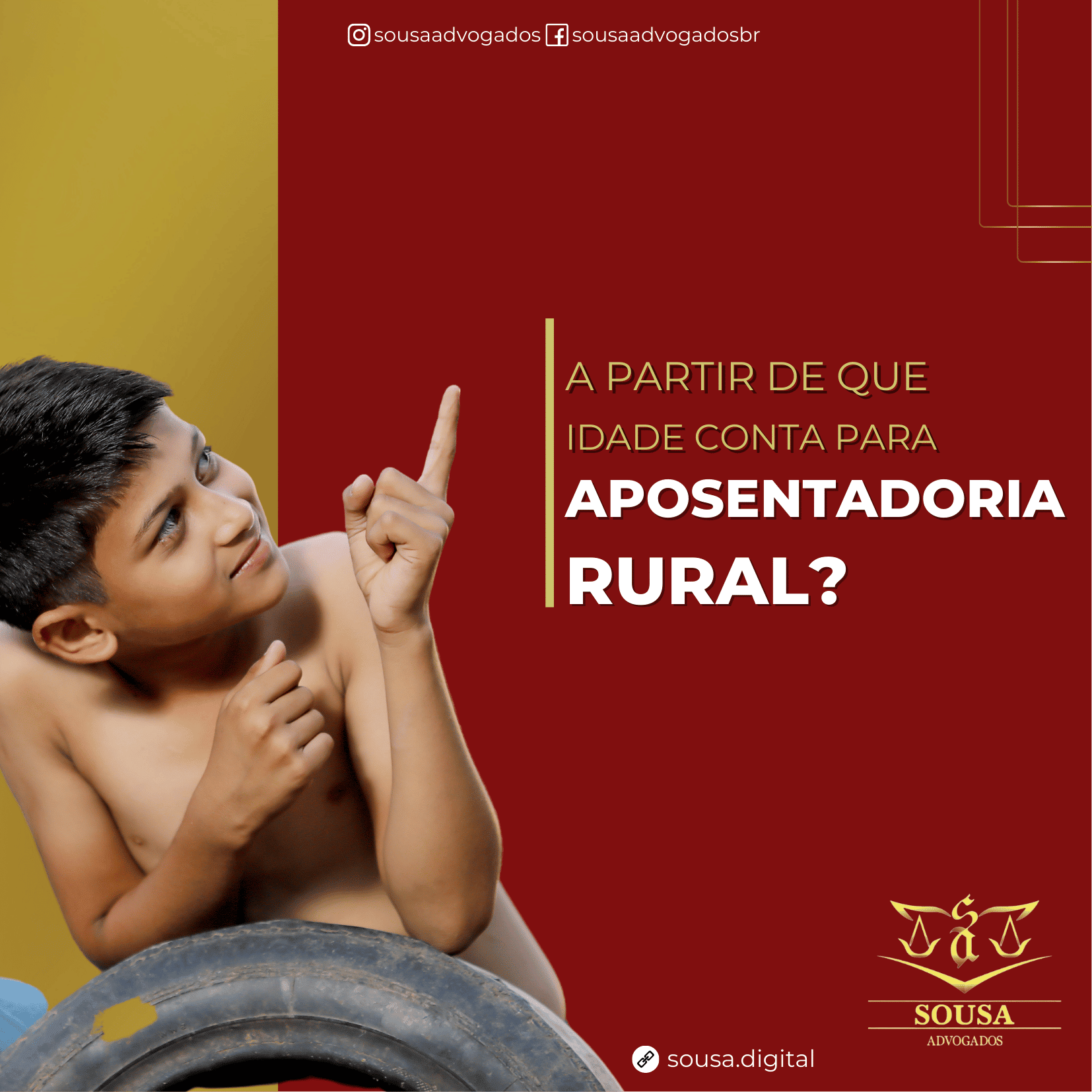 Idade para aposentadoria rural;
