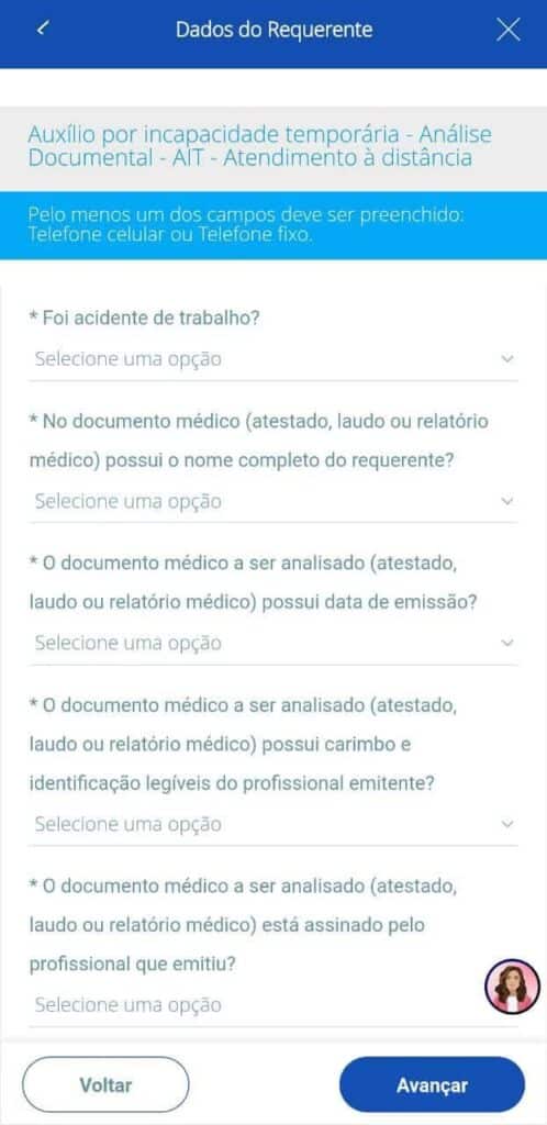 Acidente de trabalho;
