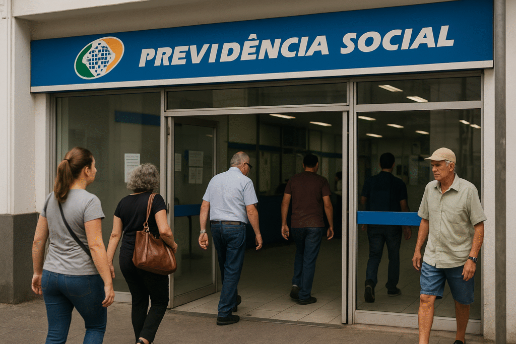 Agência do INSS onde são realizados os atendimentos previdenciários