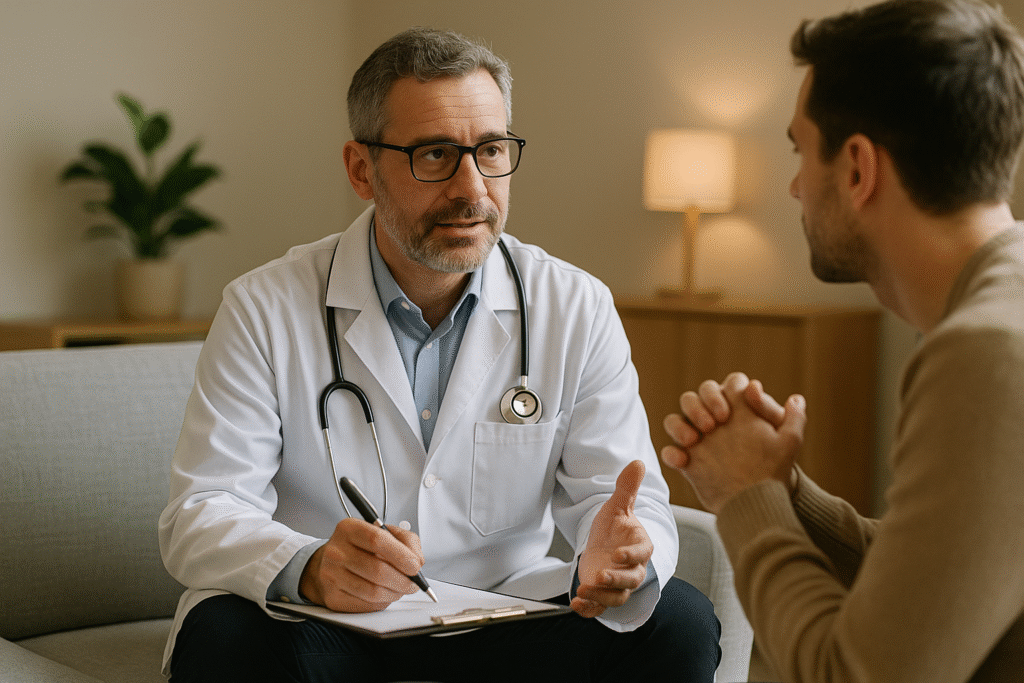 Consulta psiquiátrica para auxílio-doença por depressão