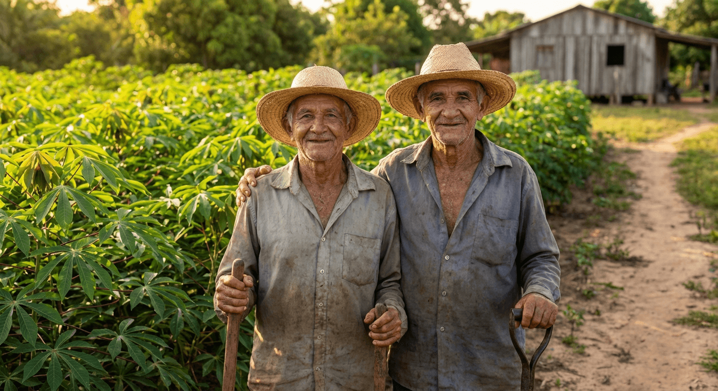 Trabalhador rural no campo com esperança de aposentadoria - Sousa Advogados