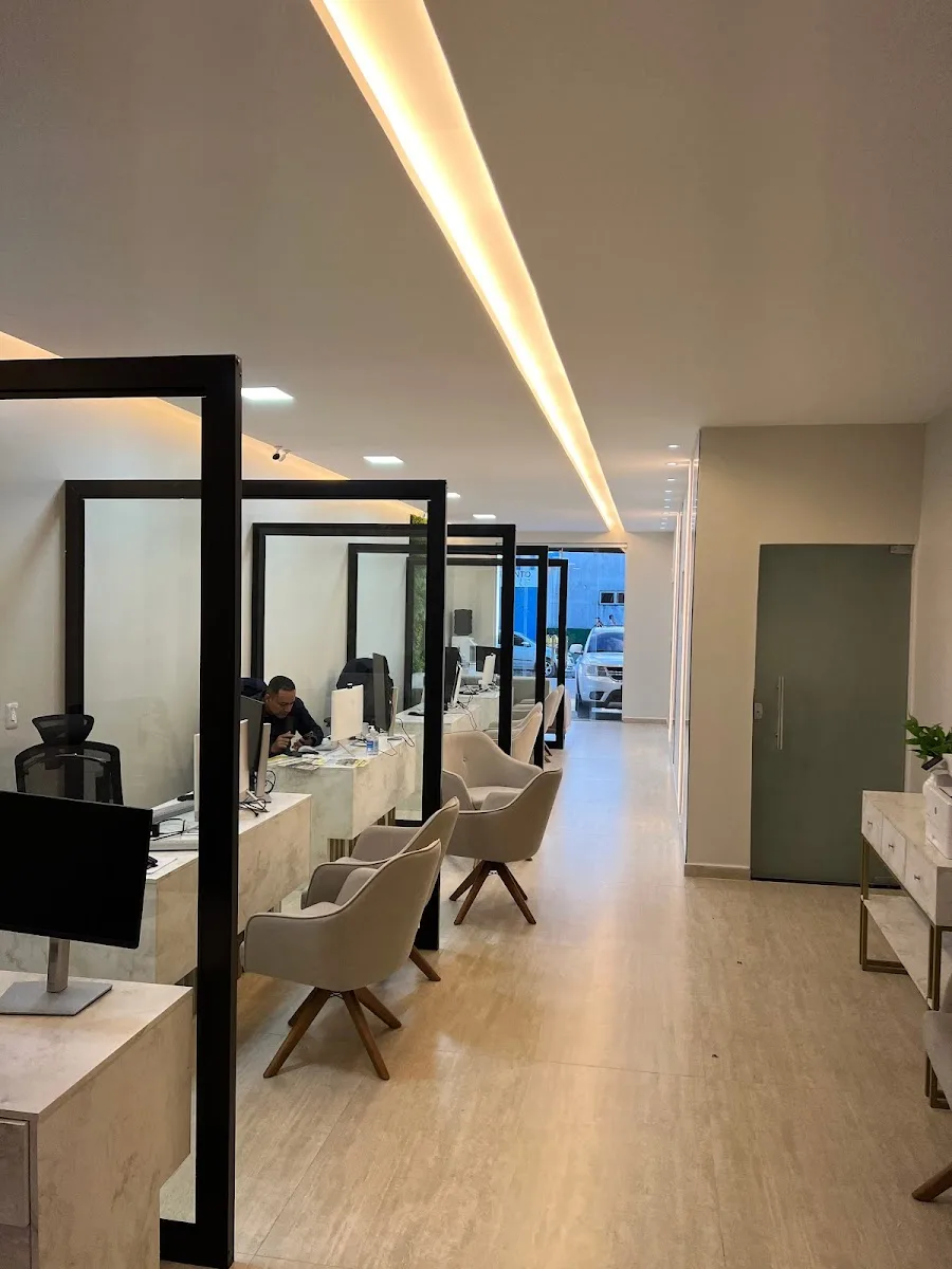 Sala de atendimento Sousa Advogados Ananindeua