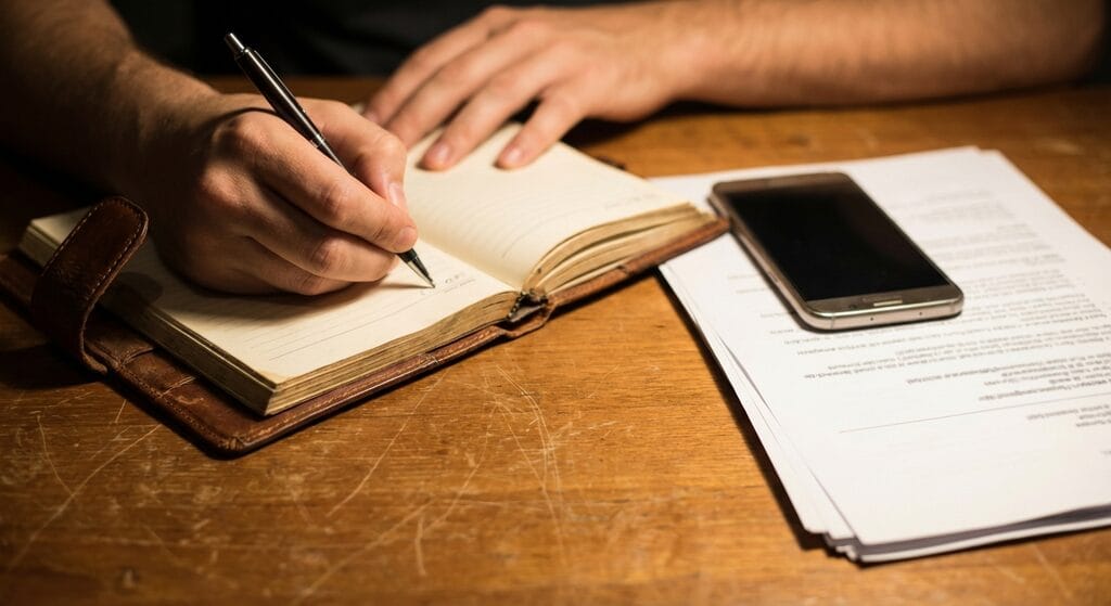 Organização de provas e documentos para comprovar assédio moral