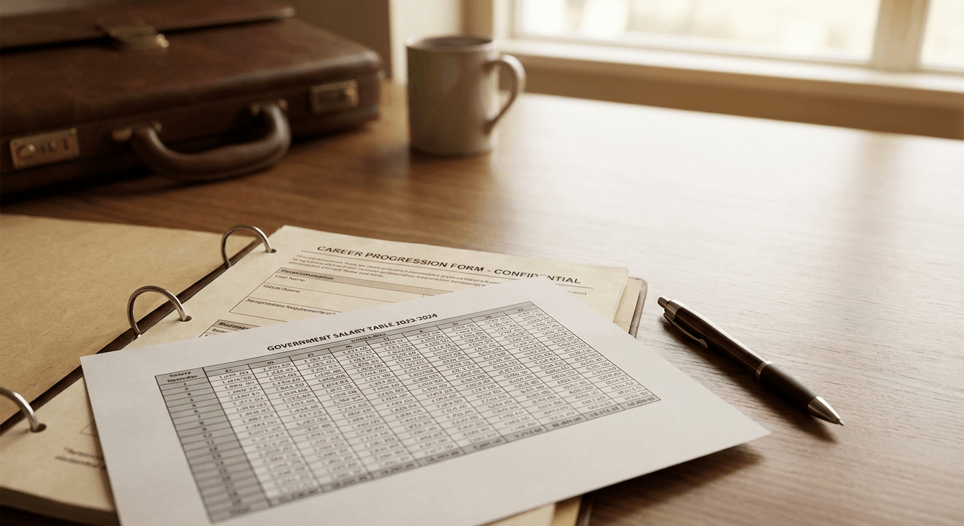 Documentos e formulários para requerimento de progressão funcional