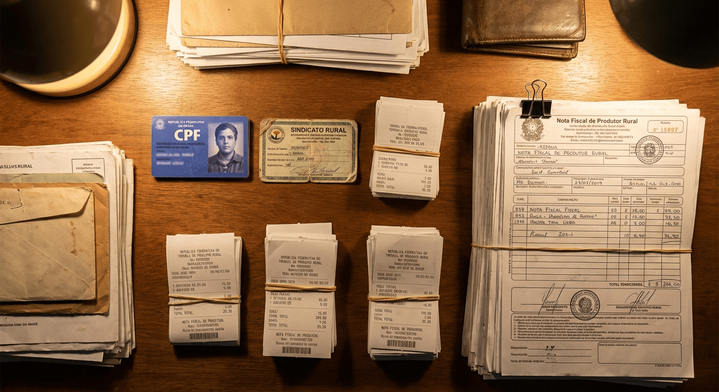 Documentos necessários para solicitar aposentadoria rural do agricultor no INSS