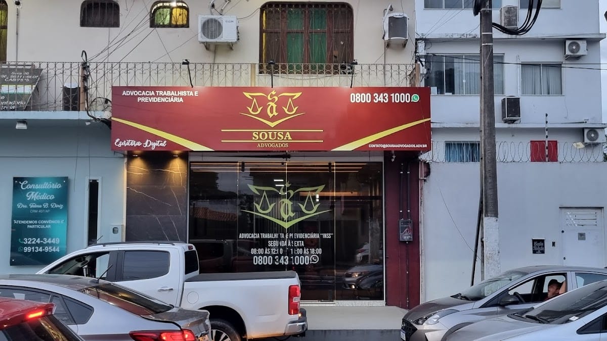 Fachada da sede do Sousa Advogados no bairro Trem, Macapá/AP