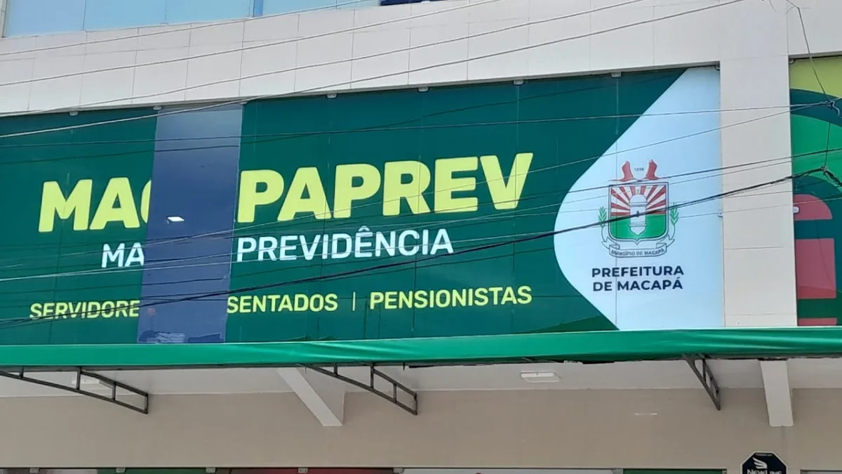 Fachada do MACAPREV - Macapá Previdência, instituto de aposentadoria dos servidores municipais de Macapá